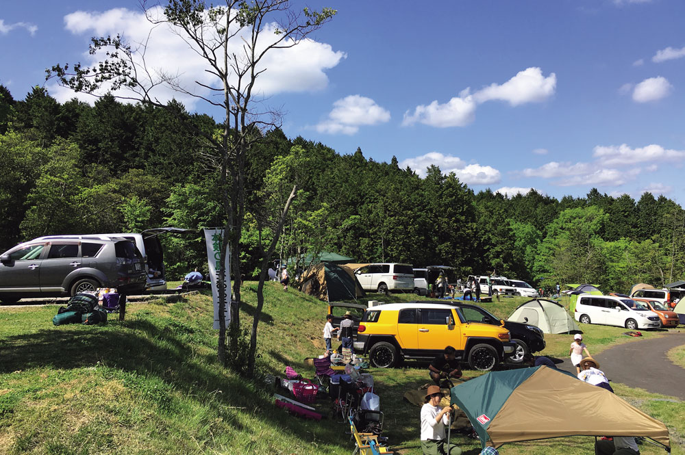 たけべの森公園オートキャンプ場